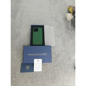Maison De Sabre IPhone Case For iPhone 15 Pro Max Emerald Green New